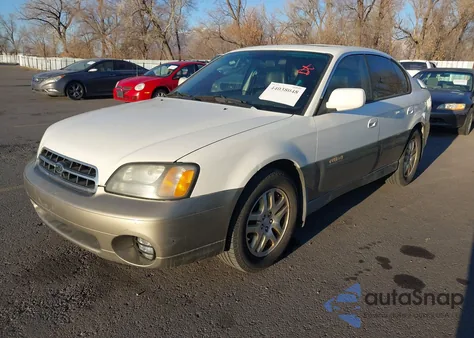 2000 Subaru Outback Limited z USA, uszkodzony, nr VIN 4S3BE6866Y7204889